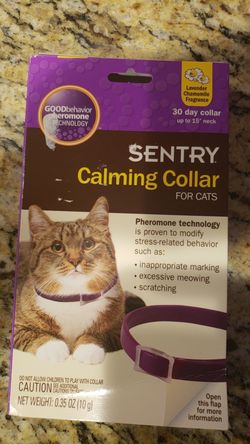 Sentry calming cat collar