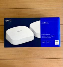Eero Pro 6 Tri-Band Mesh Wi-Fi System