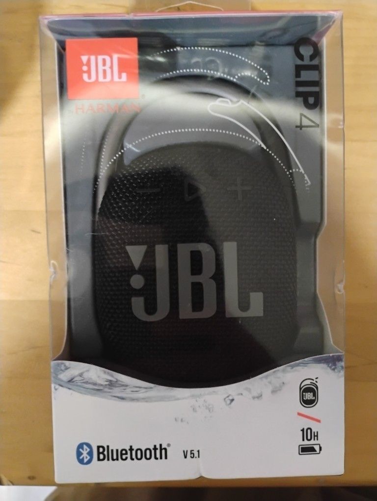 JBL CLIP 4 Bluetooth Portable SPEAKER Black