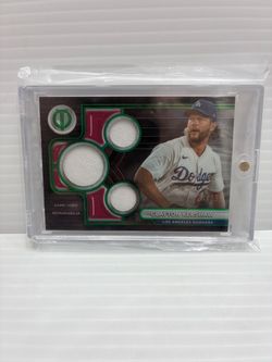 Clayton Kershaw Game-Used Memorabilia Relic Card #/99