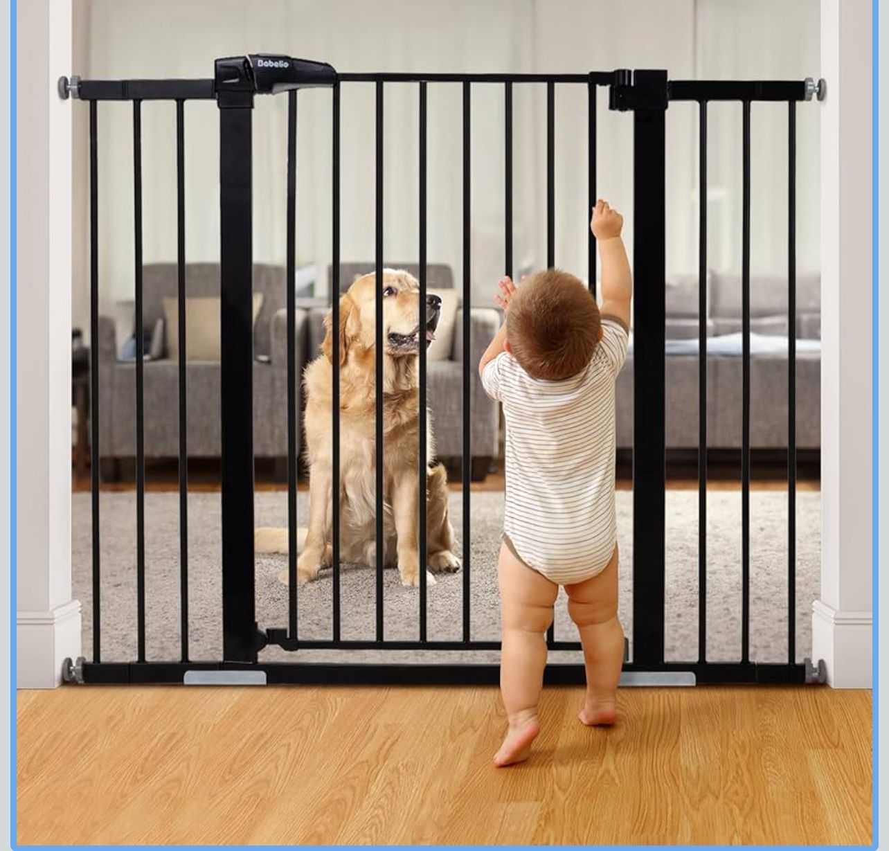 Tall Baby Gate PressGuard P7, 29-48". (5)
