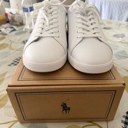 Men Polo Ralph Lauren White Sneakers Brand new