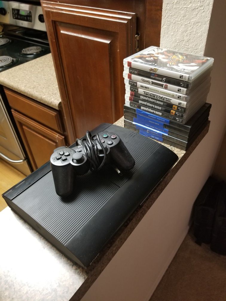 Ps3 with 13 games