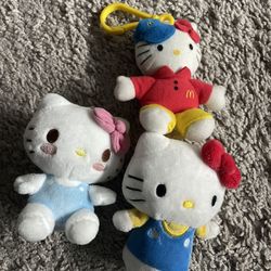 Hello Kitty Random Bundle With Keychain Hello Kitty Plush