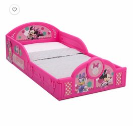 Toddler bed frame and mattress