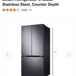 Selling a Smart 3-Door French Door Refrigerator. Located in Philadelphia. Message me if interested!