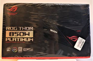 The ROG Thor 850W Platinum Power Supply