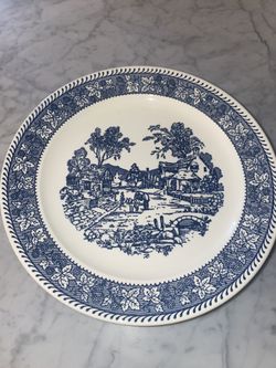 Blue Willow Plates