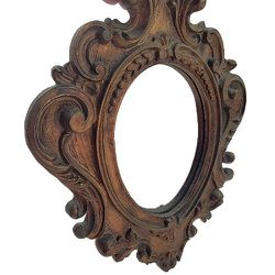 Antique Baroque Art Nouveau Mirror