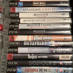 PlayStation 3 PS3 Games $10 Each