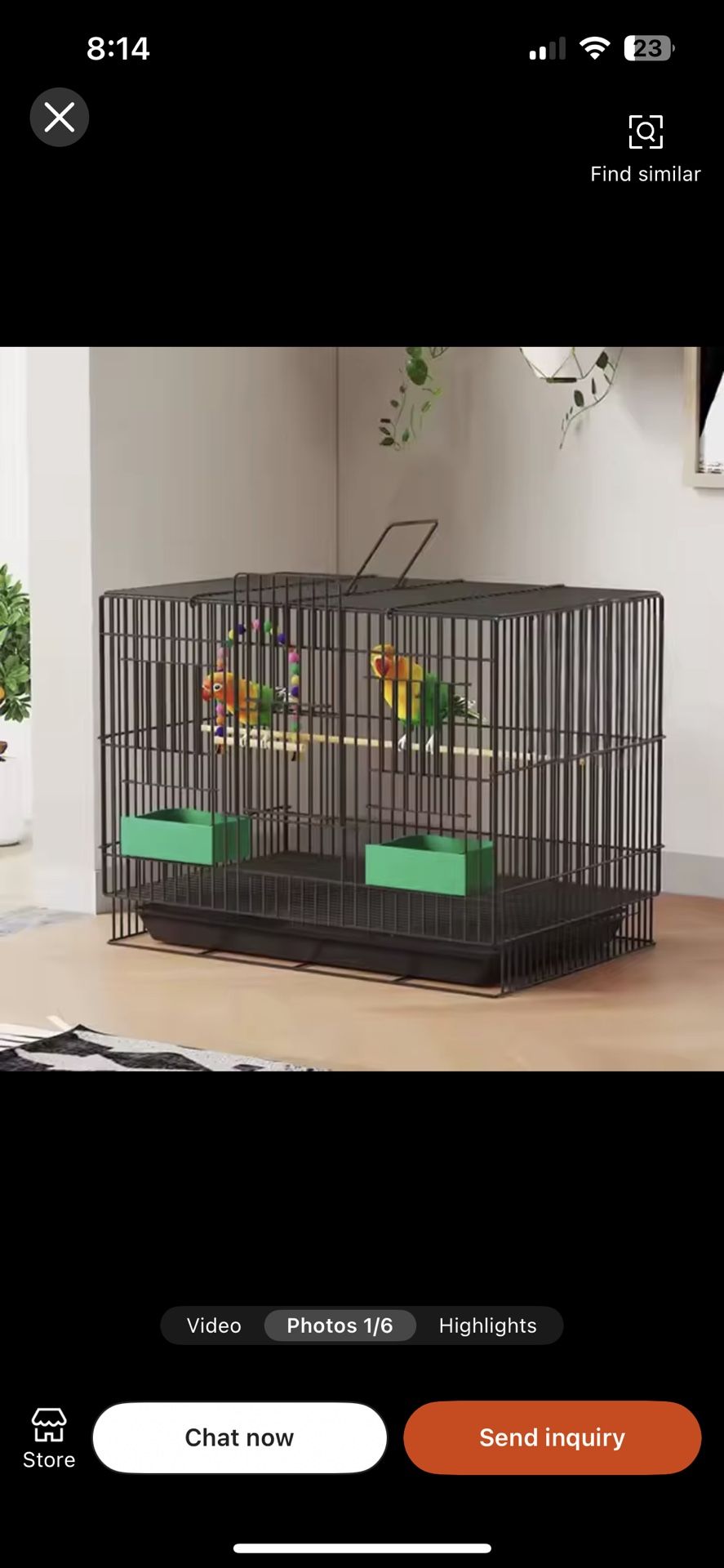 Large Bird Cage