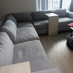 WEST ELM SECTIONAL COUCH