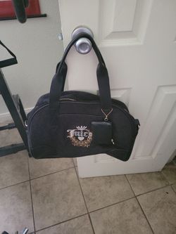 Juicy guitar black and go hand bag and shoulder bag
