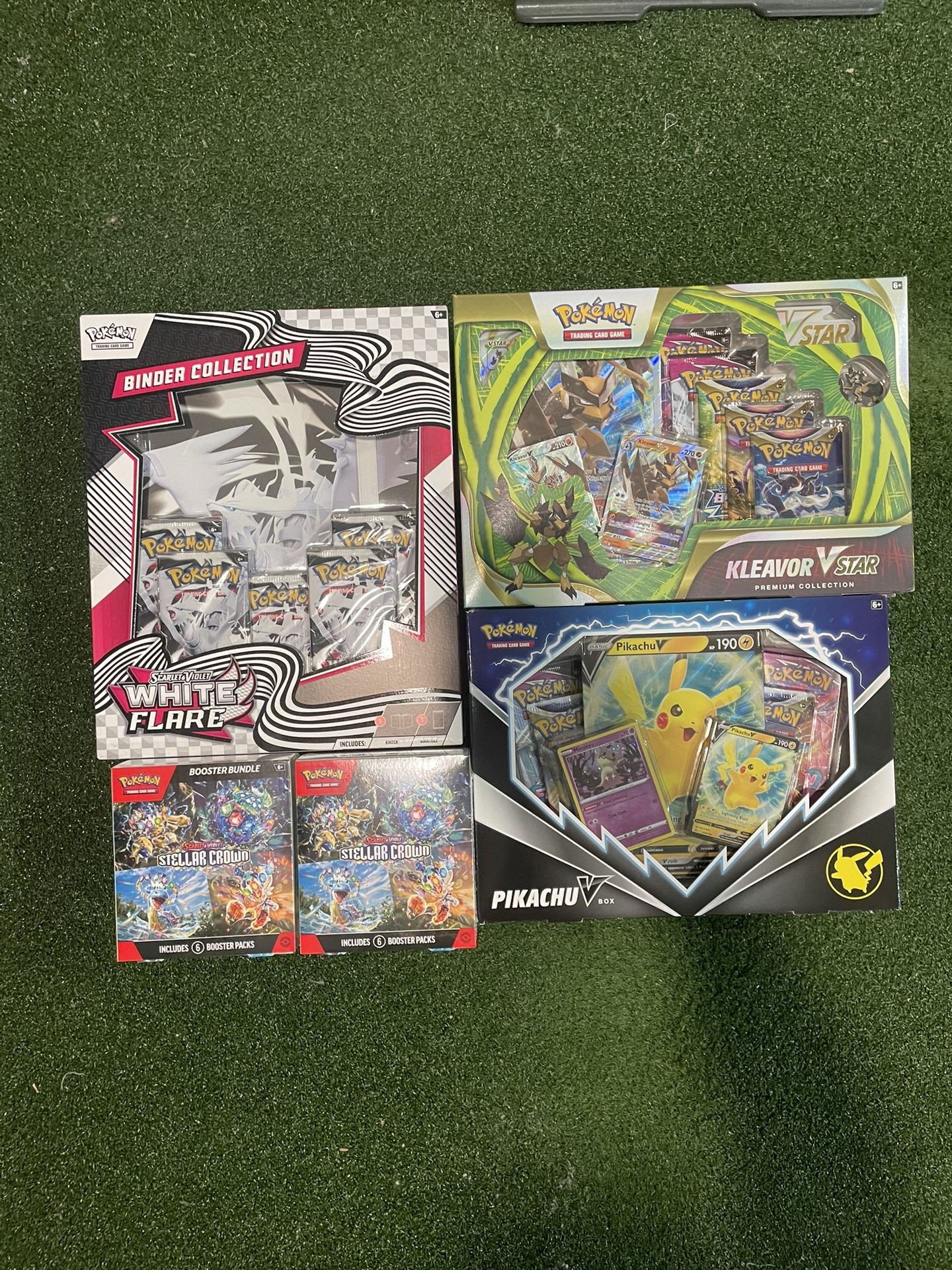 Pokemon Sealed Product (white Flare/ Stellar Crown/Fusion Strike/ Brilliant Stars)