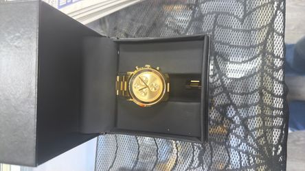 Movado Bold Chronograph Yellow Gold PVD Men's Watch