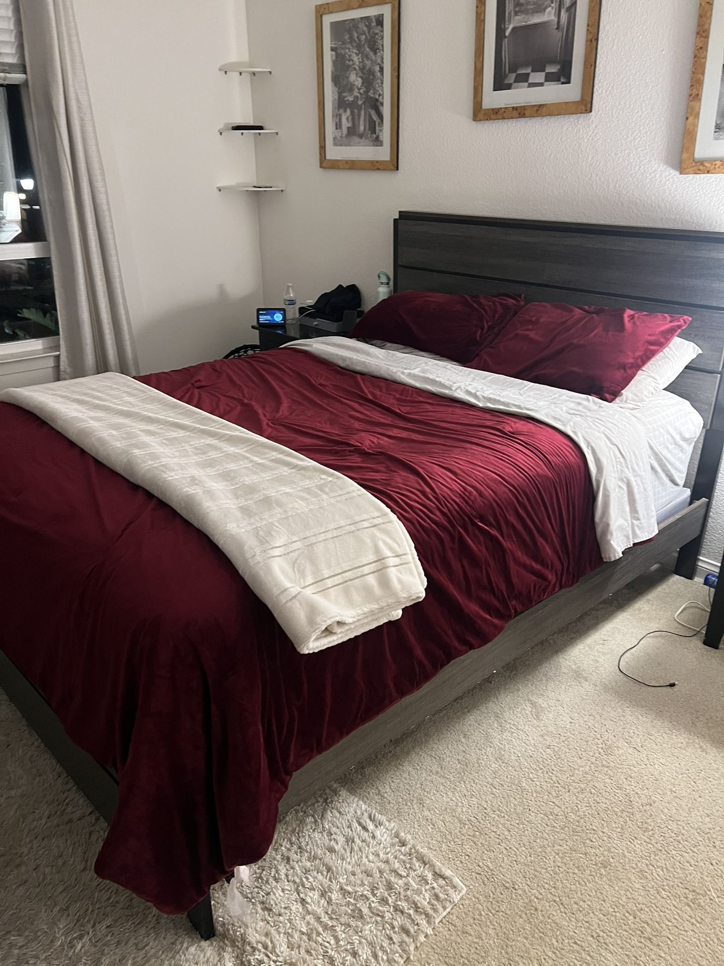 Queen Bed + Free Matress