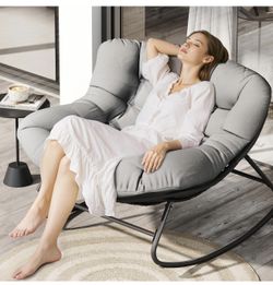 Brand New Oversized Egg Rocking Chair for Indoor/Outdoor 