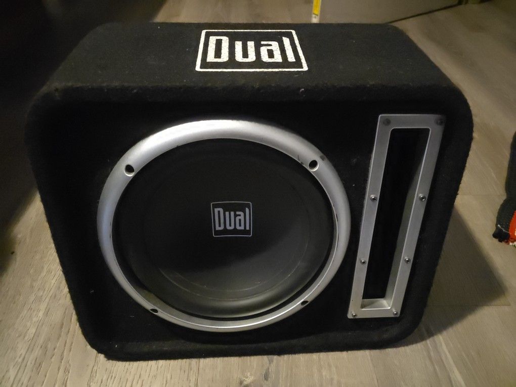 Dual Sbx100 10" Subwoofer 500 watt