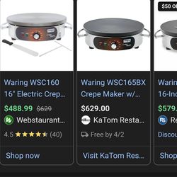 Electric Crepe Maker