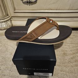 Tommy hilfiger flip flops sale cheap
