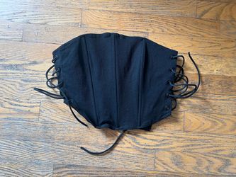Tie Up On Sides Tube Top Shirt