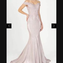 Small Off Shoulder Mermaid Dress 