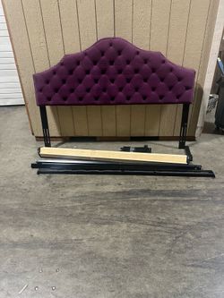 Purple king bedframe