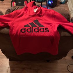 Red Adidas Sweater  Kids 