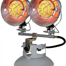 Reddy Heater Double Tank Top Propane Heater, 30000 BTUs, Outdoor