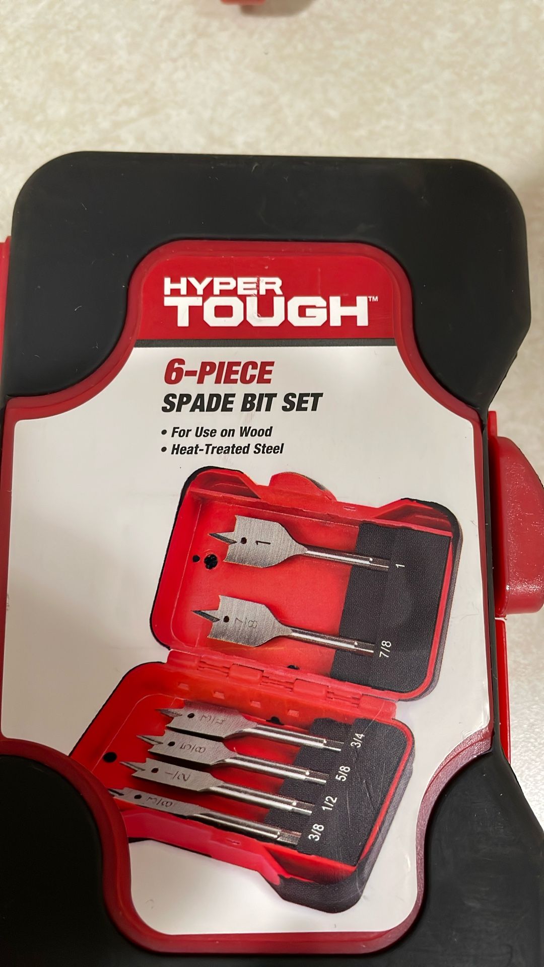 Spade Bit Set