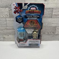 Marvel Battleworld Mystery Of The Thanostones Travel Portal - With Attack Spinner / Collectible Adventure Game Accessory       