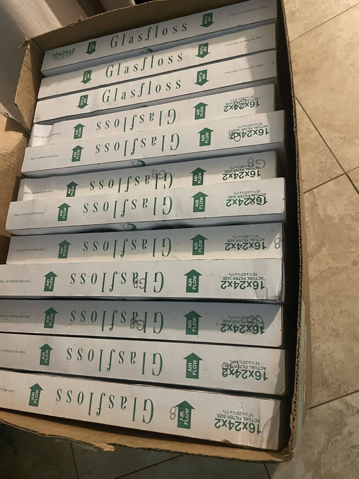 Air Filters 16x24x2