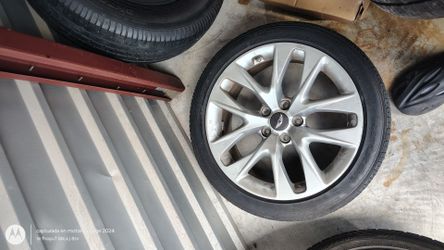 18' Rims 5x114.3  2 rims 18x7 Front and 2 18x8 rear
