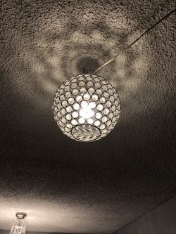 Hanging light decoration