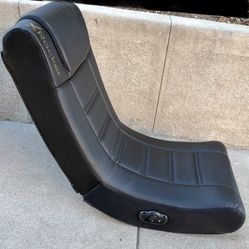 Gaming Chair X ROCKER Folding  with Audio Built-in plug Speakers FIRM PRICE IN eagle rock
