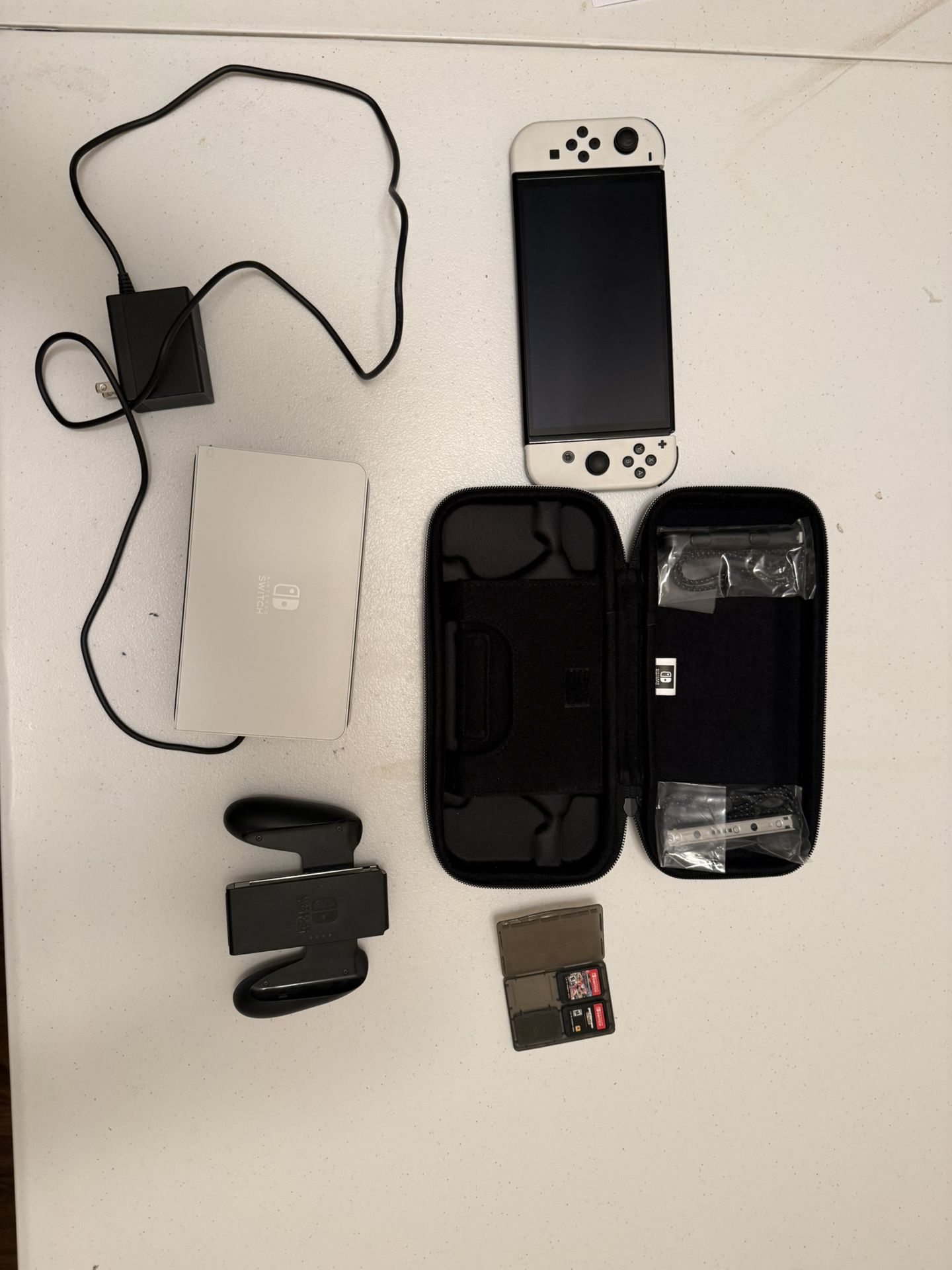 Nintendo Switch - OLED Model with White Joy-Con