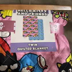 Hello kitty quilt !