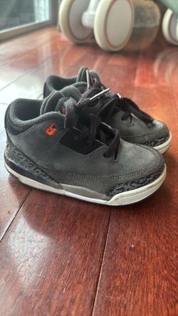 Jordan Retro 3 toddler size 9c used toddler shoes