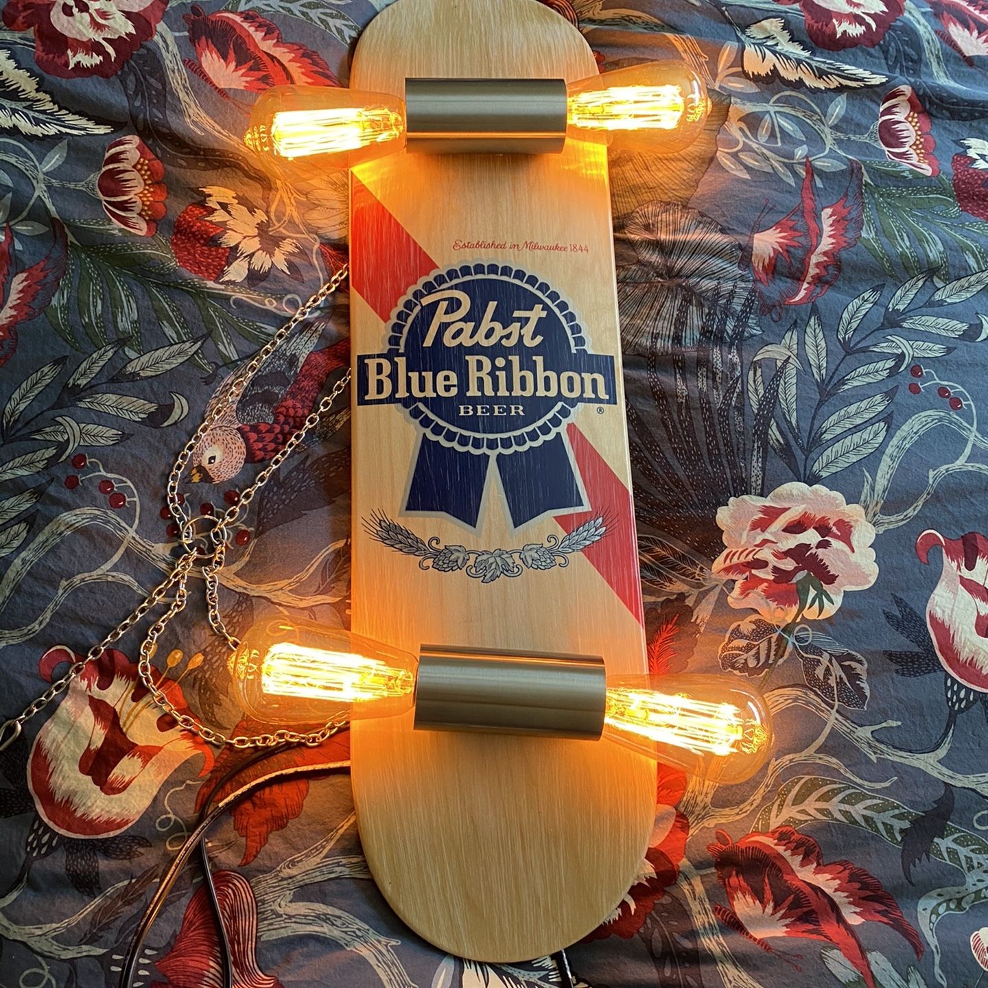 PBR - Pabst Blue Ribbon Skateboard Pool Table Light