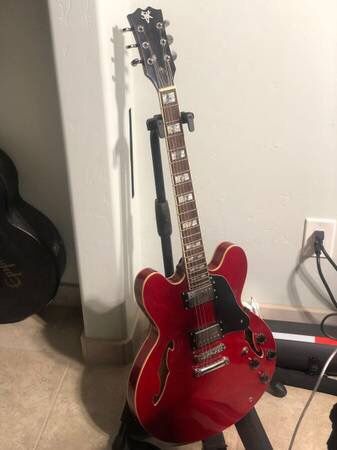 SVK ES-335 Copy Semi-Hollow Body Electric Guitar