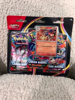 Pokemon Chaos Rising 3-Pack Blister [Charmeleon] - ME04: Chaos Rising (CRI)