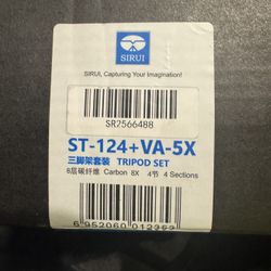 Sirui Tripod Carbon Brand New