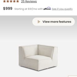Castlery Jonathan Corner Sofa 