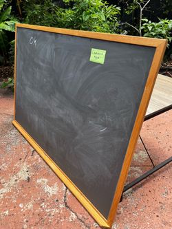 large chalkboard