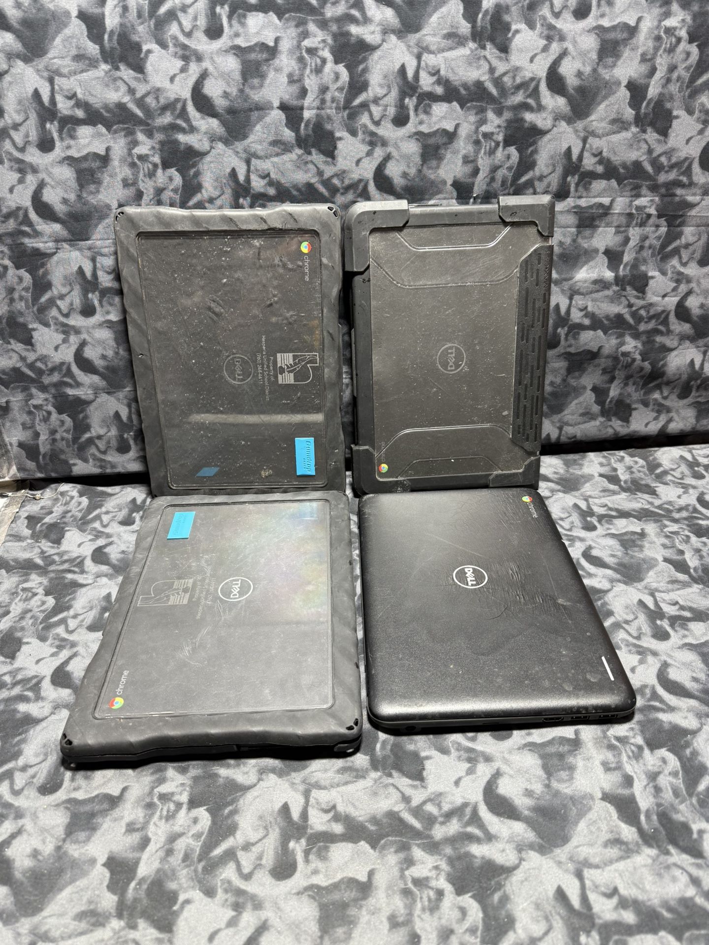 4 Dell Chrome Laptops For Cheap