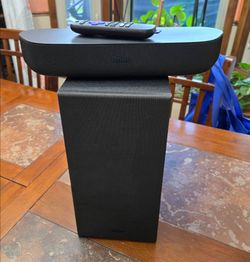 Roku 4K HDR Streaming Soundbar, Bluetooth Wireless Bass, with Voice Remote