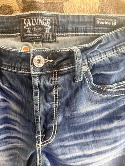 Salvage by Buckle Anarchy Straight Relaxed Fit Jeans