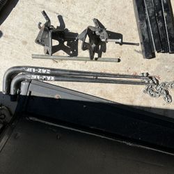 Eaz Lift Hitch Round Sway Bars 10K/1000lb + Brackets