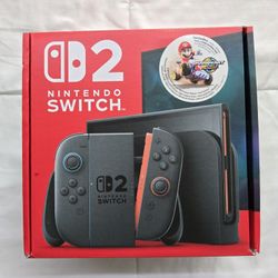 Nintendo Switch 2 Mario Kart Bundle Console Brand New -- In Hand / Ready to Ship