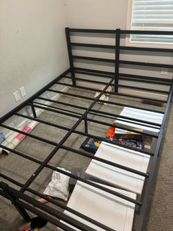 Queen bed frame
